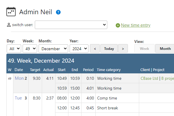 Online Timesheet